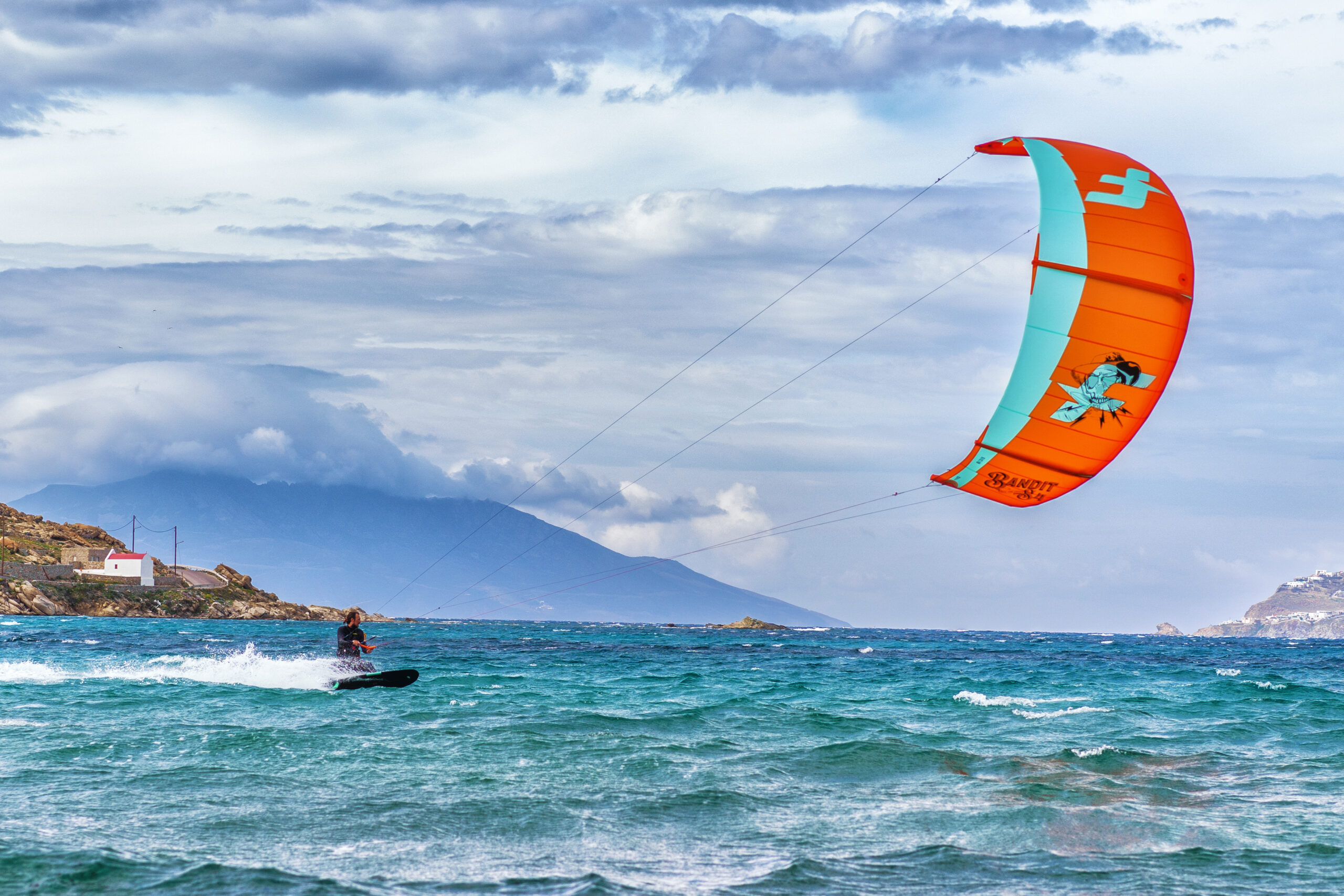 Kitesurfing Mykonos Duotone Procenter